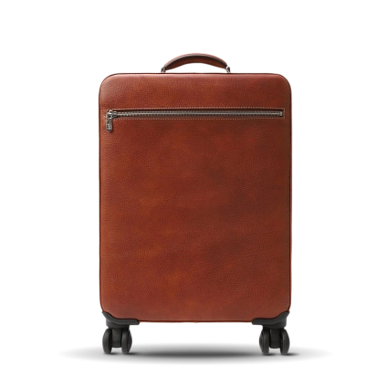 Чистка чемодана из кожи / замши до 70 см