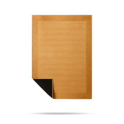 Ковёр из шёлка с клеевой / резиновой основой